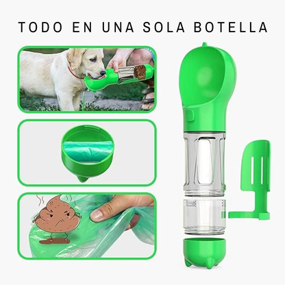 Botella 4-in-1 para Paseos Sin Estrés
